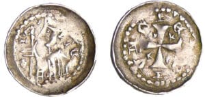 Lorraine - Evêché de Metz - Jean Ier d'Apremont - Denier