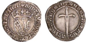 Lorraine - Duché de Lorraine - René II - 1/4 de plaque (Nancy)