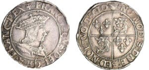 François 1er (1515-1547) - Teston du Dauphiné - Crémieu