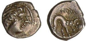 Celte-Ligures - Drachme légère - Imitation de Marseille (IIIème-IIème siècle)