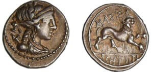 Marseille - Drachme légère (130-121 av. J.-C.)