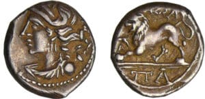 Marseille - Drachme légère (130-121 av. J.-C.)