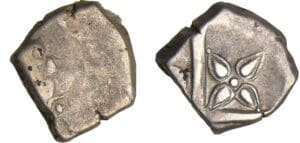 Pétrocores - Drachme au style flamboyant (152-52 av. J.-C.)