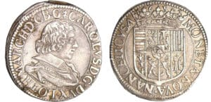 Lorraine - Duché de Lorraine - Charles IV - Teston 1632 (Nancy)