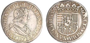Lorraine - Duché de Lorraine - Charles IV - Teston 1627 (Nancy)