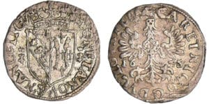 Lorraine - Duché de Lorraine - Charles et Nicole - Gros 1625 (Nancy)
