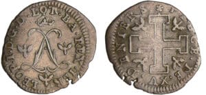 Lorraine - Duché de Lorraine - Léopold 1er - XV deniers sd (1710) (Nancy)