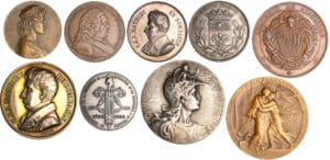 Lorraine - Médaille - Lot de 9 médailles