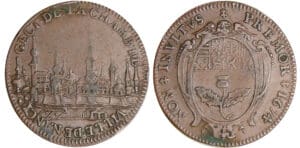 Lorraine - Charles IIII - Ville de Nancy - Jeton 1674