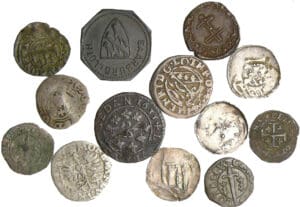 Lorraine - Duché de Lorraine - Lot de 13 monnaies