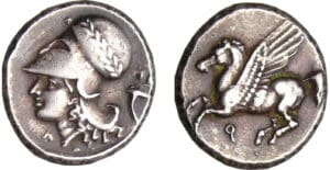 Corinthe - Statère au Pégase (350-306 av. J.-C.)