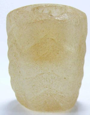 Byzantin - Vase en verre ou cristal de roche