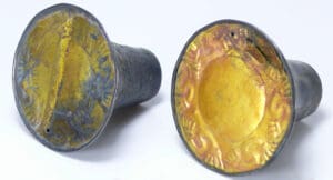 Précolombien - Maya - Lot de 2 tambas (Boucles d'oreilles)