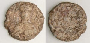 Byzantin - Plomb de scellement - 5ème-7ème siècle