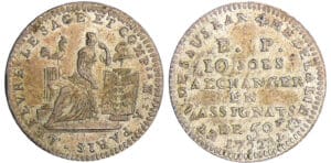 Constitution (1791-1792) - 10 sols de Lefèvre Lesage et Cie - 1792