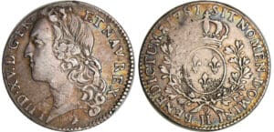 Louis XV (1715-1774) - ½ écu au bandeau - 1757 H (La Rochelle)