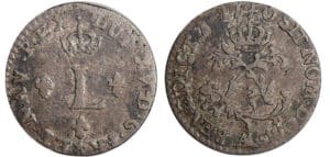 Louis XV (1715-1774) - Sol de billon - 1740 AA (Metz)