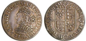 Grande-Bretagne - Elizabeth I (1558-1603) - sixpence 1561