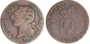 Louis XVI (1774-1792) - ½ sol - 1788 MA (Marseille)