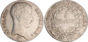 Napoléon 1er (1804-1814) - 5 francs An 13 M (Toulouse)