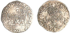 Brabant - Charles Le Téméraire - Double briquet 1474 (Anvers)