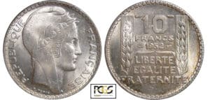 Troisième république (1871-1940) - 10 francs Turin argent 1932