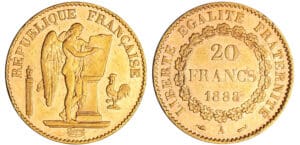 Troisième république (1871-1940) - 20 francs Génie 1888 A (Paris)
