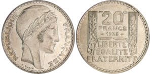 Troisième république (1871-1940) - 20 francs Turin - 1938