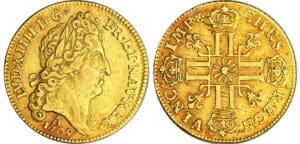 Louis XIV (1643-1715) - Louis d’or au soleil - 1709 A (Paris)