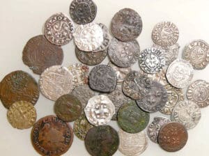 Féodale - Lot de 36 monnaies