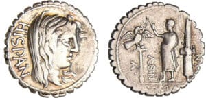 Postumia - Denier serratus (81 av. J.-C.)