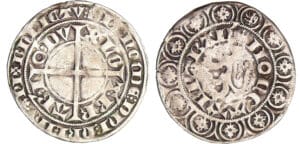 Brabant - Jean III - Gros d'argent (Louvain)