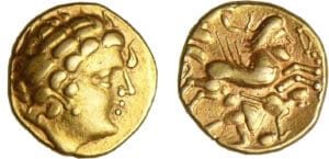 Aulerques Cénomans - Statère d'or (80-50 av. J.-C.)