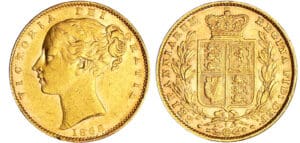 Grande Bretagne - Victoria (1837-1901) - Souverain 1868