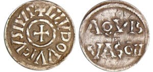 Louis 1er Le Pieux (814-840) - Denier (Dax)