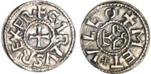 Charles II Le Chauve (840-877) - Denier (Melle)