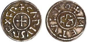 Charlemagne (768-814) - Denier (Melle)