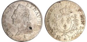 Louis XV (1715-1774) - Ecu à la vieille tête - 1774 A (Paris) 2ème sem
