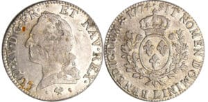 Louis XV (1715-1774) - Ecu à la vieille tête - 1774 L (Bayonne)