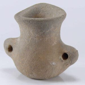 Précolombien - Vase en terre cuite -  1000