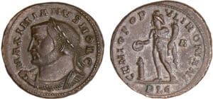 Galère Maximien - Follis (Lyon)