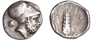Italie - Lucanie - Métaponte - Statère à l'épi (330-330 av. J.-C.)
