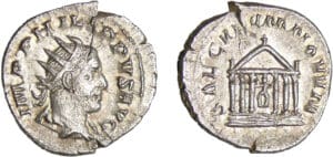 Philippe 1er - Antoninien (248, Rome) - Temple