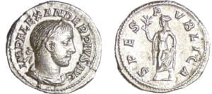 Alexandre Sévère - Denier (232, Rome) - L'Espérance