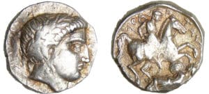 Royaume de Péonie - Patraos - Tétradrachme (340-315 av. J.-C.)