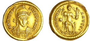 Théodose II - Solidus (Constantinople)