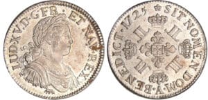 Louis XV (1715-1774) - Ecu aux huit L - 1725 A (Paris)