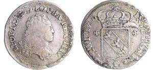 Lorraine - Duché de Lorraine - Léopold 1er - Demi teston 1705 (Nancy)