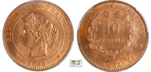 Troisième république (1871-1940) - 10 centimes Cérès 1895 A (Paris)