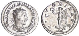 Philippe 1er - Antoninien (245, Rome) - La Victoire